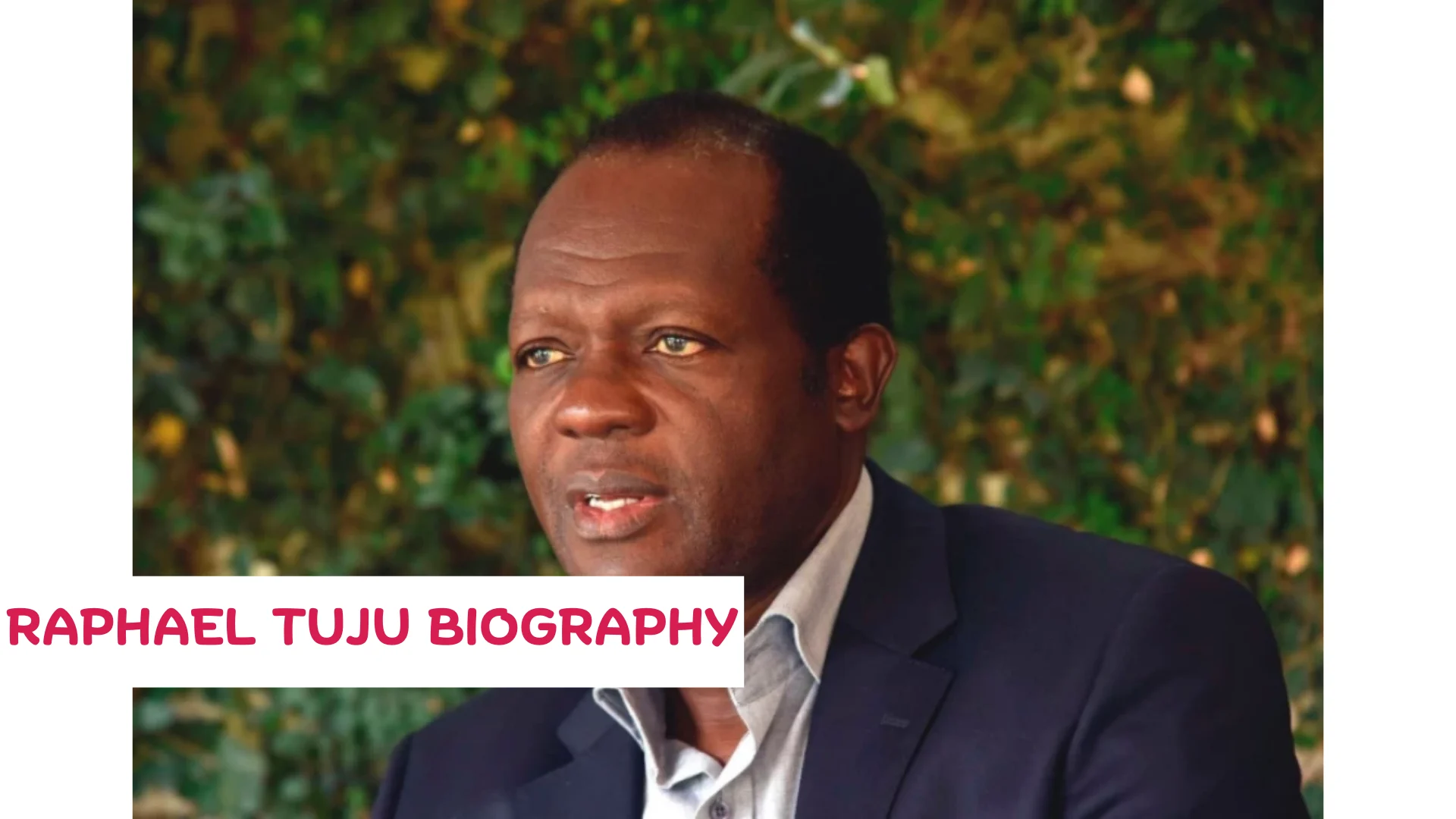 Raphael Tuju Biography