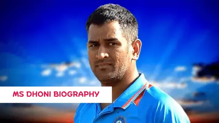 MS Dhoni Biography